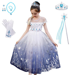 Snow Queen Dress and Accessory Options