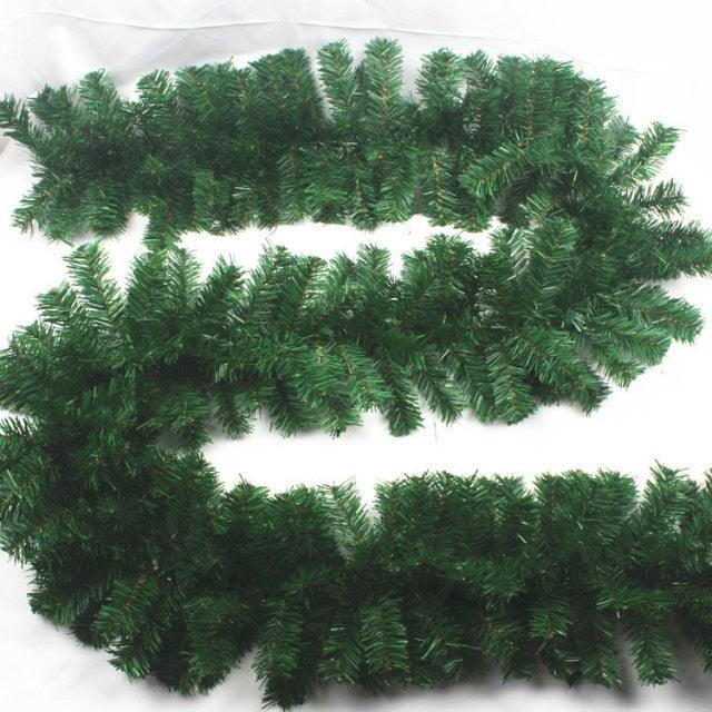 Pre-Lit Christmas Garland & Wreath Decorations