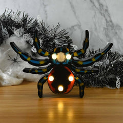 Pumpkin and Spider Halloween Lights