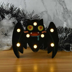 Pumpkin and Spider Halloween Lights