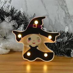 Pumpkin and Spider Halloween Lights