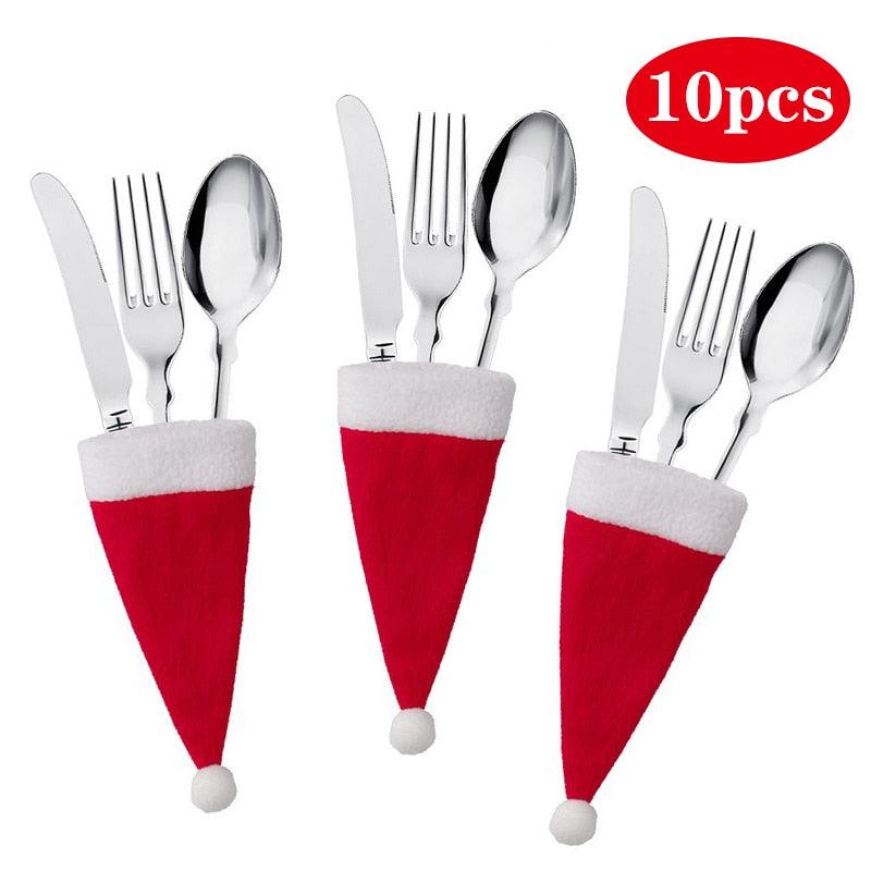 Christmas Cutlery Holders