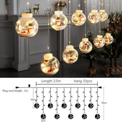 Santa Christmas Ball Craft Ornament