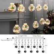 Santa Christmas Ball Craft Ornament