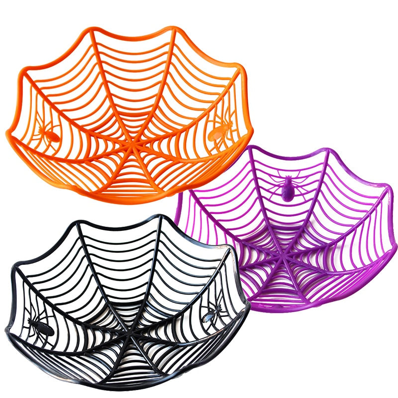 Spiderweb Halloween Bowl