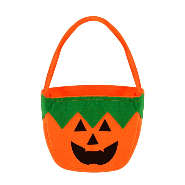 Halloween Pumpkin Trick or Treat Bag