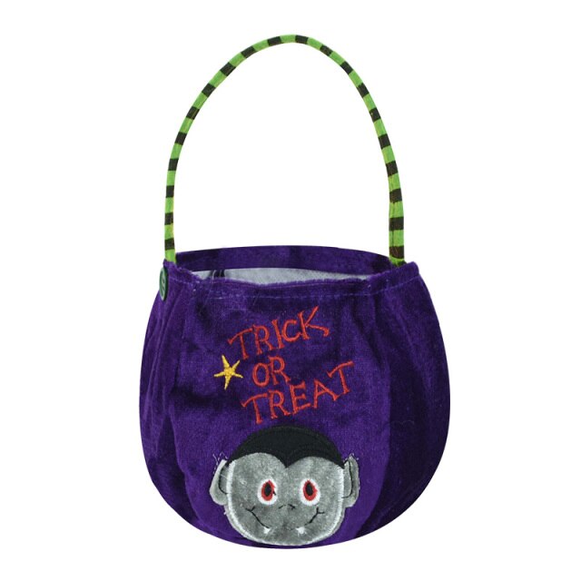 Halloween Pumpkin Trick or Treat Bag