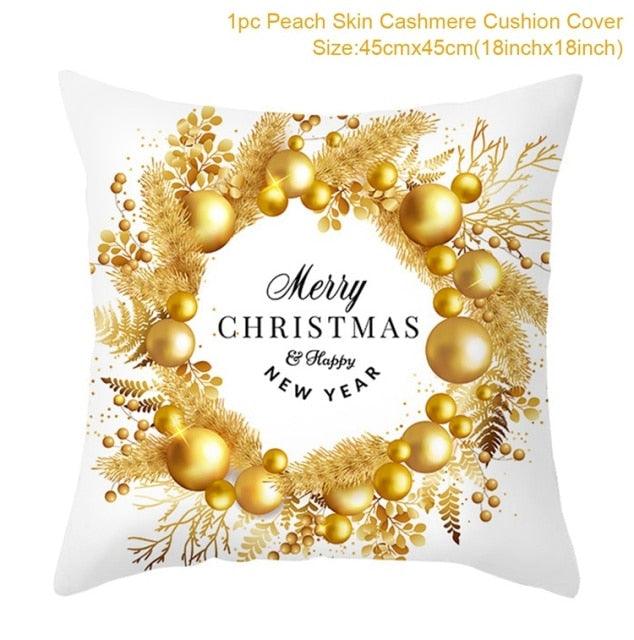 18 × 18 in Christmas Velvet Pillow Covers, 42 Designs