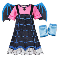 Disney Vampirina Cosplay Princess Dress Costume