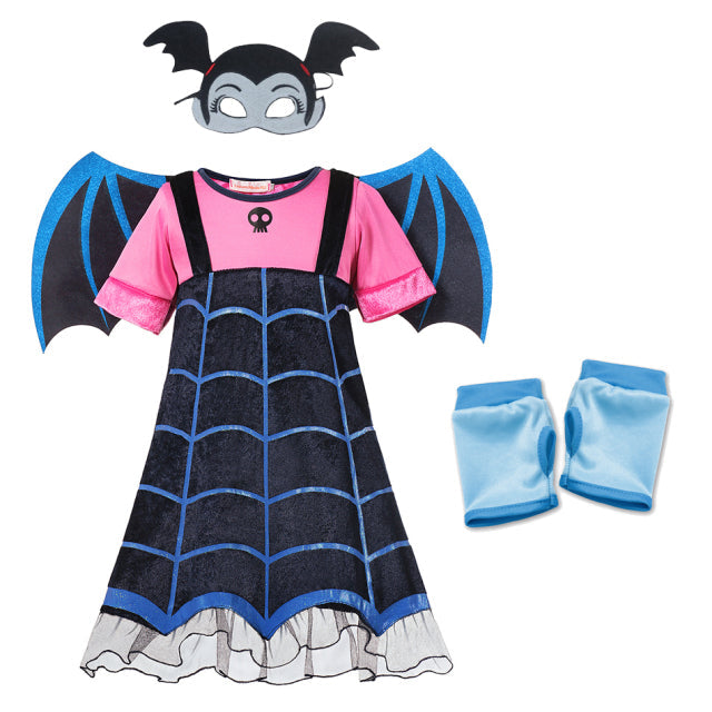 Disney Vampirina Cosplay Princess Dress Costume