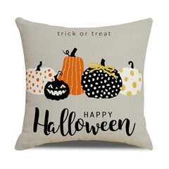 Pumpkin Cushion Cover for Halloween