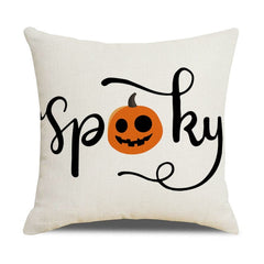 Pumpkin Cushion Cover for Halloween
