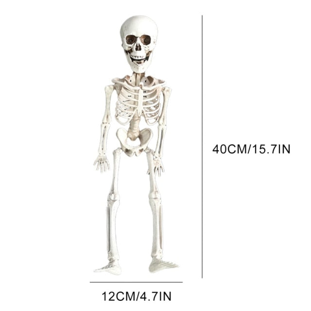 Skull and Skeleton Tombstone Decoration