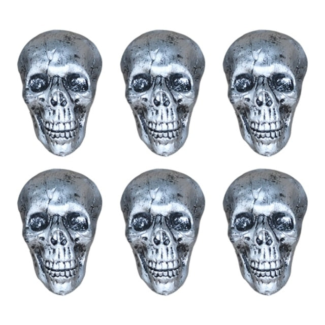 Skull and Skeleton Tombstone Decoration