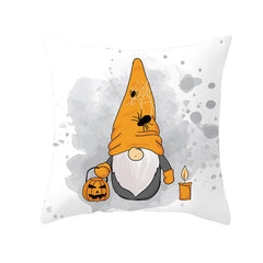 Pumpkin Print Halloween Pillow Cover