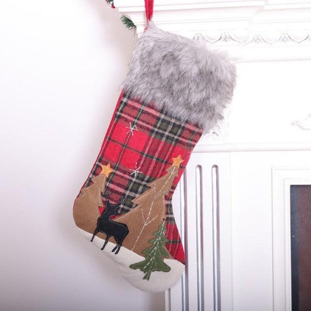 Christmas Mantel Stockings, Multiple Sizes & Designs