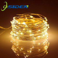 LED Fairy Lights Copper Wire String Outdoor Lamp