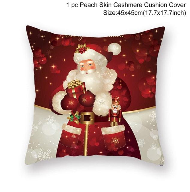 18 × 18 in Christmas Throw Pillow Covers, 42 Designs