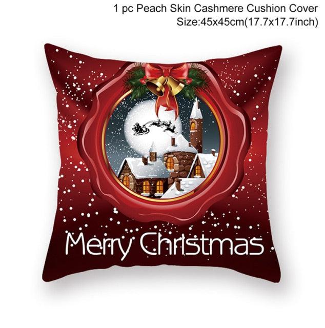 18 × 18 in Christmas Throw Pillow Covers, 42 Designs