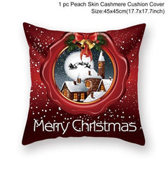 18 × 18 in Christmas Throw Pillow Covers, 42 Designs