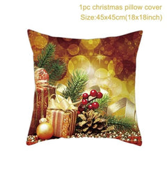 18 × 18 in Christmas Throw Pillow Covers, 42 Designs