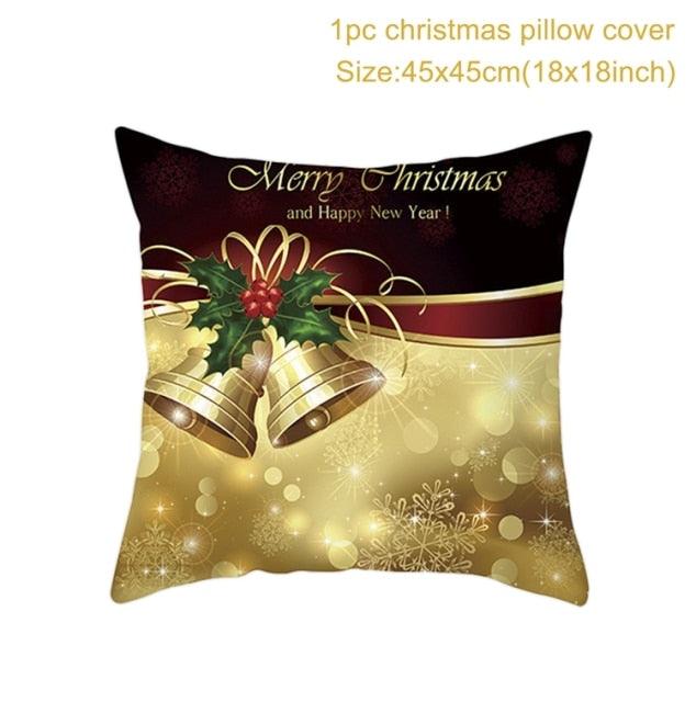 18 × 18 in Christmas Throw Pillow Covers, 42 Designs