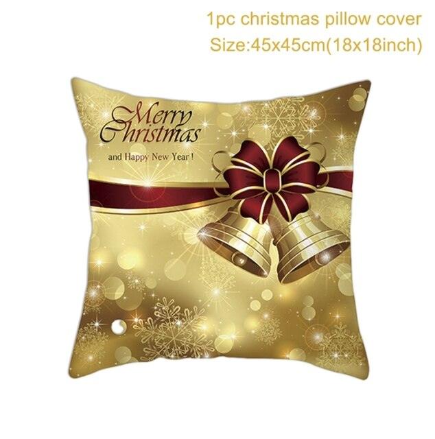18 × 18 in Christmas Throw Pillow Covers, 42 Designs