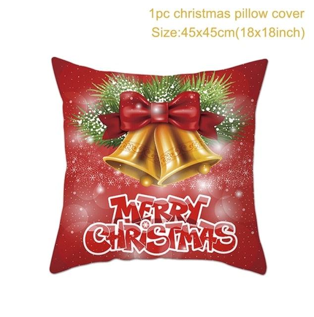 18 × 18 in Christmas Throw Pillow Covers, 42 Designs