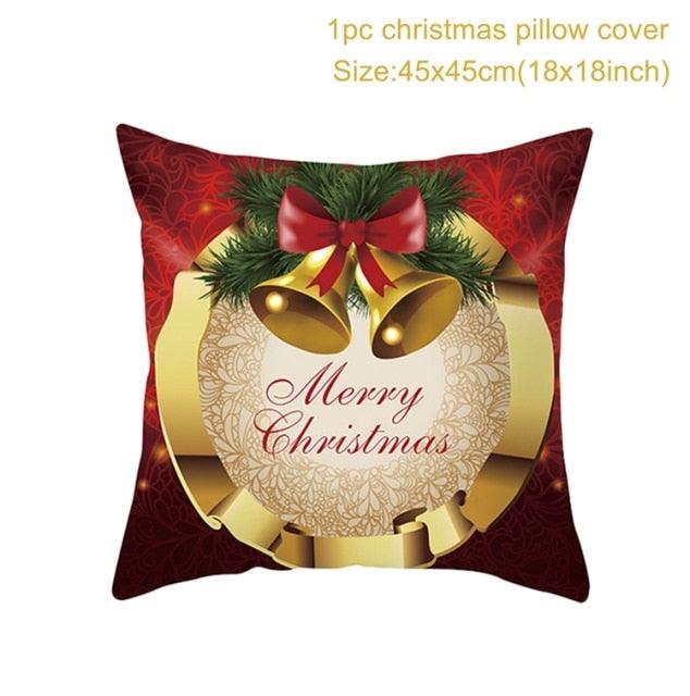18 × 18 in Christmas Throw Pillow Covers, 42 Designs
