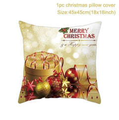 18 × 18 in Christmas Throw Pillow Covers, 42 Designs