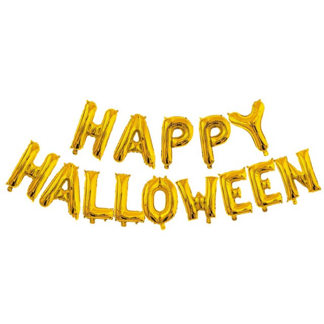 Pumpkin and Ghost Halloween Balloons