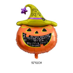 Pumpkin and Ghost Halloween Balloons