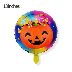 Pumpkin and Ghost Halloween Balloons