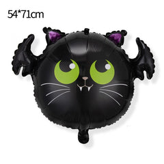 Pumpkin and Ghost Halloween Balloons