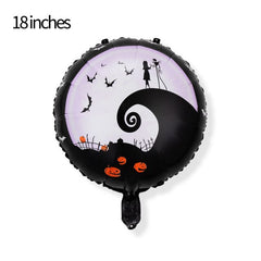 Pumpkin and Ghost Halloween Balloons