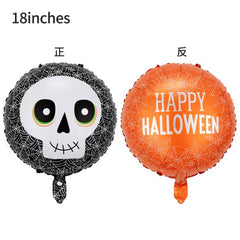Pumpkin and Ghost Halloween Balloons