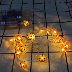 Battery-Powered Holiday Character LED String Lights