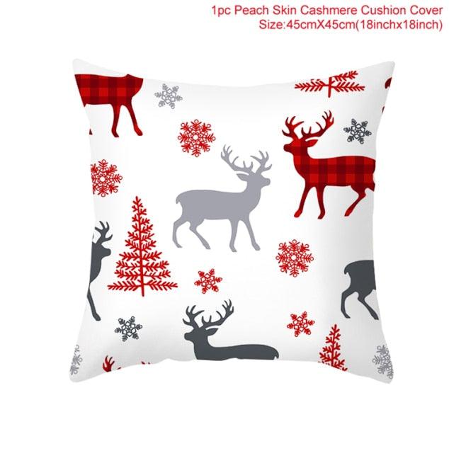 18 × 18 in Christmas Velvet Pillow Covers, 42 Designs