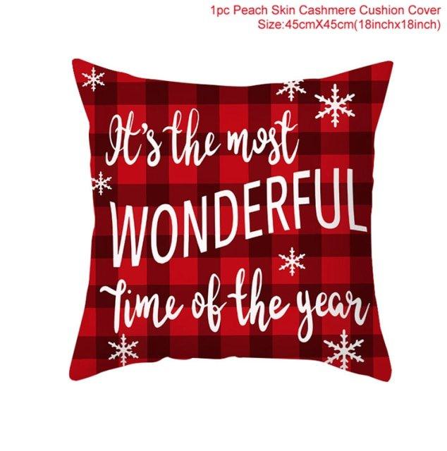 18 × 18 in Christmas Velvet Pillow Covers, 42 Designs