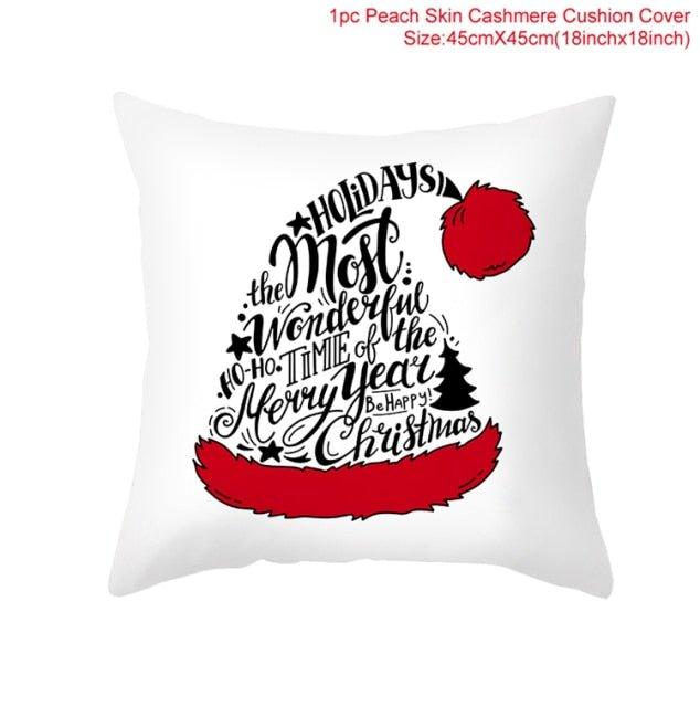 18 × 18 in Christmas Velvet Pillow Covers, 42 Designs