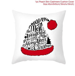 18 × 18 in Christmas Velvet Pillow Covers, 42 Designs