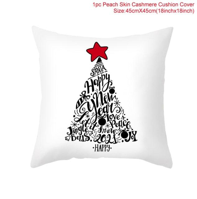 18 × 18 in Christmas Velvet Pillow Covers, 42 Designs