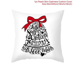 18 × 18 in Christmas Velvet Pillow Covers, 42 Designs