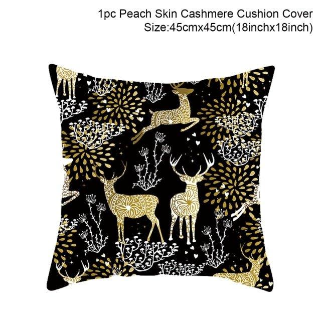 18 × 18 in Christmas Velvet Pillow Covers, 42 Designs