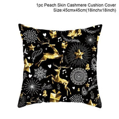 18 × 18 in Christmas Velvet Pillow Covers, 42 Designs