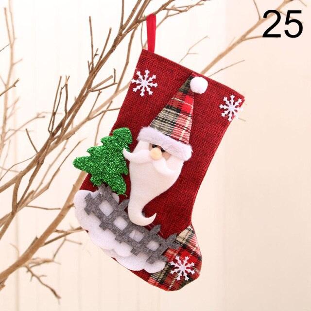 Christmas Stocking Gift and Candy Bag