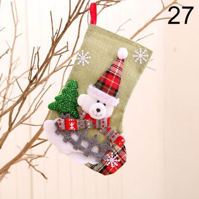 Christmas Stocking Gift and Candy Bag
