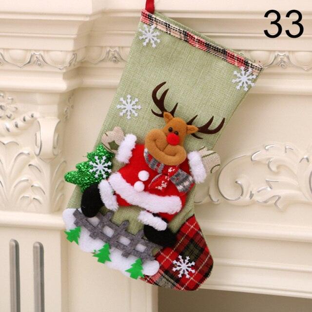 Christmas Stocking Gift and Candy Bag