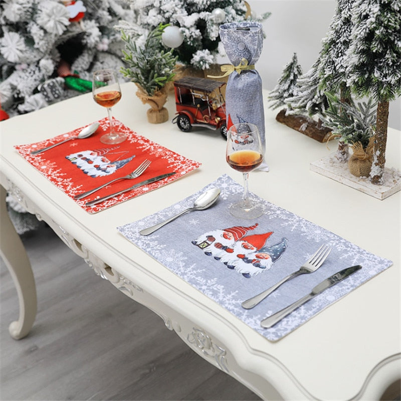 Christmas Forest Character Placemats