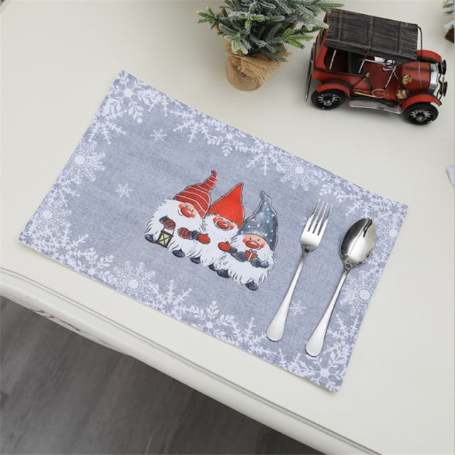 Christmas Forest Character Placemats